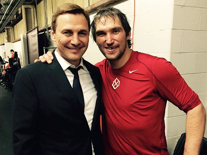 RMNB: Сергей Фёдоров лично пригласил Овечкина посетить церемонию вывода его свитера из обращения в «Детройт Ред Уингз»