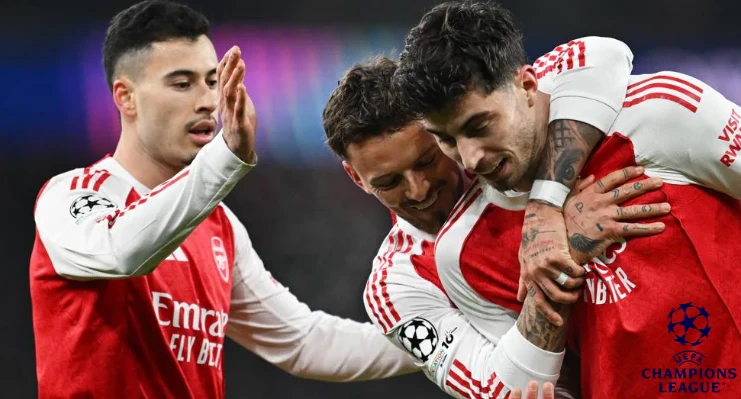 UEFA: «Арсенал» повторил историческое достижение «Милана» и «Реала» в Лиге чемпионов»