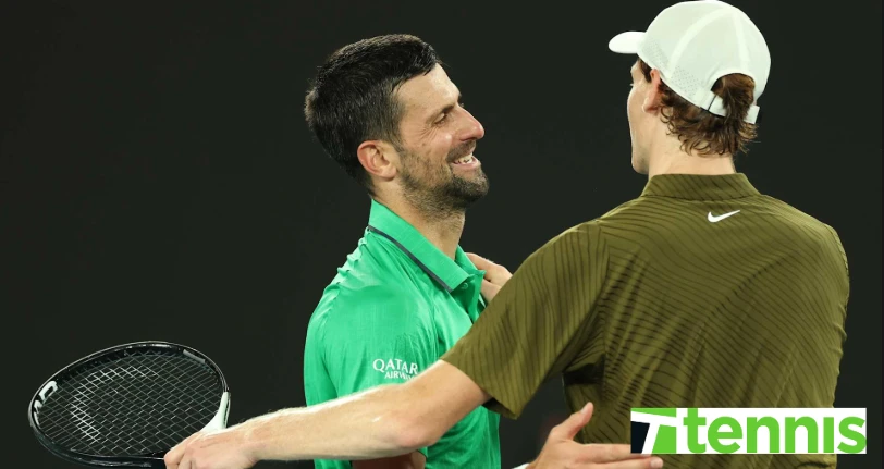 Tennis.com: «Джокович обыграл Синнера в полуфинале AO — «У него был мой номер, пришлось его сменить»