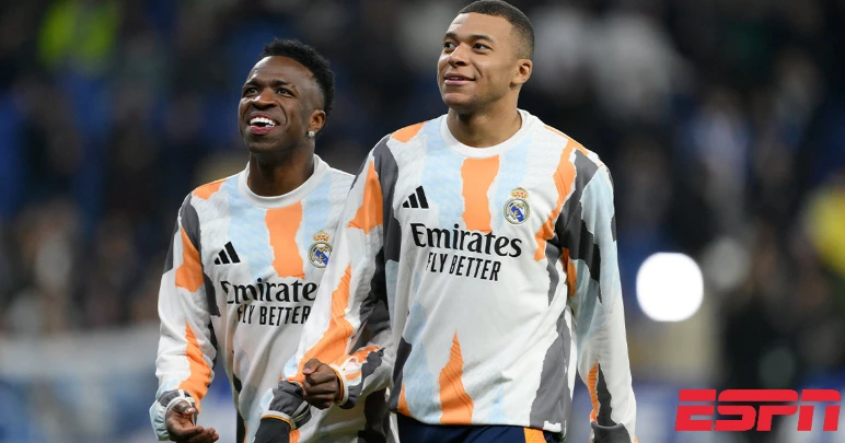 ESPN: «Трансферы «Реал Мадрид» — решение по Винисиусу и Беллингему»