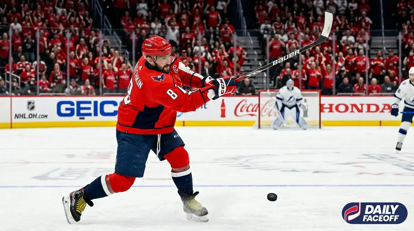 Daily Faceoff: «Александр Овечкин и «Вашингтон Кэпиталз» — шансы на плей-офф»