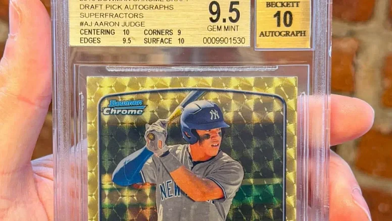 Карточка Джаджа установила рекорд продаж среди современных бейсболистов